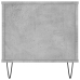 Mesa de centro madera contrachapada gris hormigón 90x44,5x45 cm