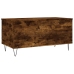 vidaXL Mesa de centro madera contrachapada roble ahumado 90x44,5x45 cm