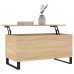 Mesa de centro madera contrachapada roble Sonoma 90x44,5x45 cm