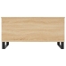 Mesa de centro madera contrachapada roble Sonoma 90x44,5x45 cm