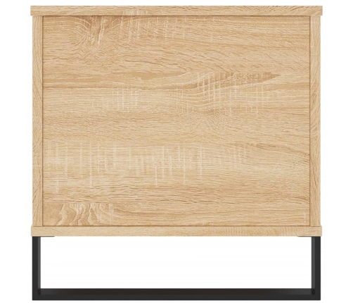 Mesa de centro madera contrachapada roble Sonoma 90x44,5x45 cm