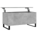 Mesa de centro madera contrachapada gris hormigón 90x44,5x45 cm