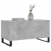 Mesa de centro madera contrachapada gris hormigón 90x44,5x45 cm