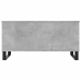 Mesa de centro madera contrachapada gris hormigón 90x44,5x45 cm