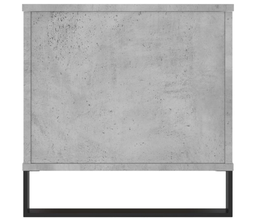 Mesa de centro madera contrachapada gris hormigón 90x44,5x45 cm