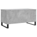 Mesa de centro madera contrachapada gris hormigón 90x44,5x45 cm