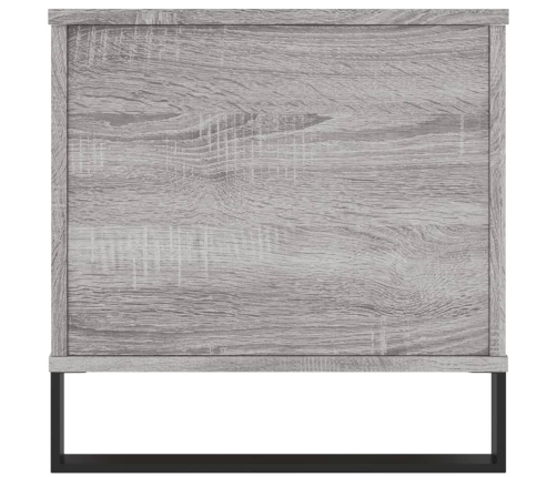 Mesa de centro madera contrachapada gris Sonoma 90x44,5x45 cm