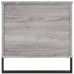 Mesa de centro madera contrachapada gris Sonoma 90x44,5x45 cm