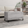 Mesa de centro madera contrachapada gris Sonoma 90x44,5x45 cm