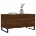 Mesa de centro madera contrachapada roble marrón 90x44,5x45 cm