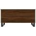 Mesa de centro madera contrachapada roble marrón 90x44,5x45 cm