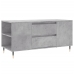 Mesa de centro madera ingeniería gris hormigón 102x44,5x50 cm