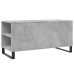 vidaXL Mesa de centro madera ingeniería gris hormigón 102x44,5x50 cm