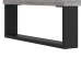 Mesa de centro madera de ingeniería gris Sonoma 102x44,5x50 cm