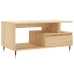 Mesa de centro madera contrachapada roble Sonoma 90x49x45 cm