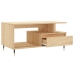 Mesa de centro madera contrachapada roble Sonoma 90x49x45 cm