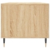 Mesa de centro madera contrachapada roble Sonoma 90x49x45 cm