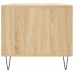 Mesa de centro madera contrachapada roble Sonoma 90x49x45 cm