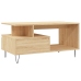 Mesa de centro madera contrachapada roble Sonoma 90x49x45 cm