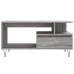 Mesa de centro madera contrachapada gris Sonoma 90x49x45 cm