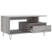 Mesa de centro madera contrachapada gris Sonoma 90x49x45 cm