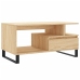 Mesa de centro madera contrachapada roble Sonoma 90x49x45 cm