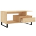 Mesa de centro madera contrachapada roble Sonoma 90x49x45 cm