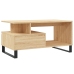 Mesa de centro madera contrachapada roble Sonoma 90x49x45 cm