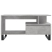 Mesa de centro madera contrachapada gris hormigón 90x49x45 cm