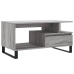 Mesa de centro madera contrachapada gris Sonoma 90x49x45 cm