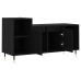 Mueble para TV madera contrachapada negro 100x35x55 cm