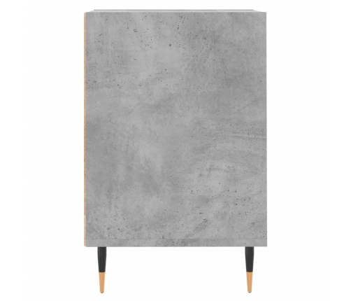 Mueble para TV madera contrachapada gris hormigón 100x35x55 cm