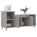 Mueble de TV madera contrachapada gris Sonoma 100x35x55 cm