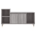 Mueble de TV madera contrachapada gris Sonoma 100x35x55 cm