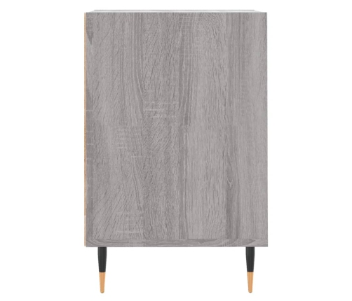 Mueble de TV madera contrachapada gris Sonoma 100x35x55 cm