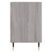 Mueble de TV madera contrachapada gris Sonoma 100x35x55 cm