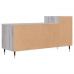 Mueble de TV madera contrachapada gris Sonoma 100x35x55 cm