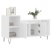 Mueble para TV madera contrachapada blanco 100x35x55 cm