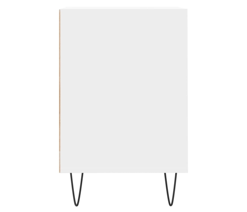 Mueble para TV madera contrachapada blanco 100x35x55 cm