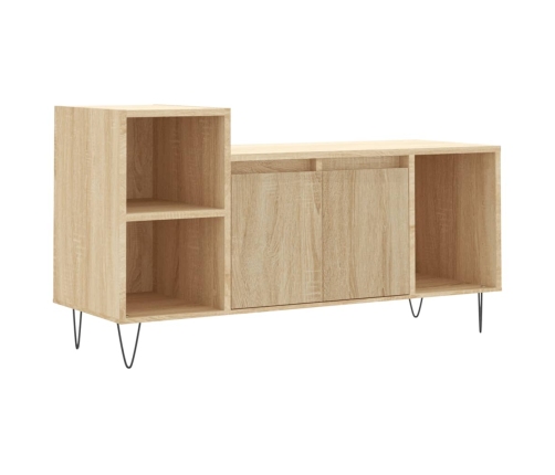 Mueble para TV madera contrachapada roble Sonoma 100x35x55 cm