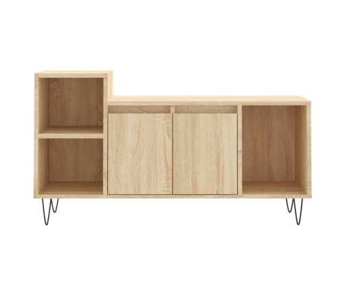 Mueble para TV madera contrachapada roble Sonoma 100x35x55 cm