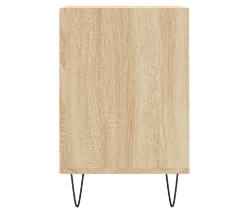 Mueble para TV madera contrachapada roble Sonoma 100x35x55 cm