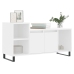 Mueble para TV madera contrachapada blanco 100x35x55 cm