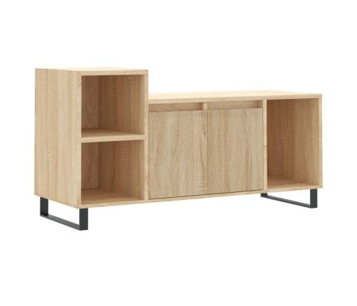 Mueble para TV madera contrachapada roble Sonoma 100x35x55 cm