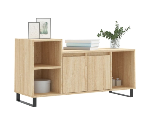 Mueble para TV madera contrachapada roble Sonoma 100x35x55 cm