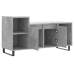 Mueble para TV madera contrachapada gris hormigón 100x35x55 cm