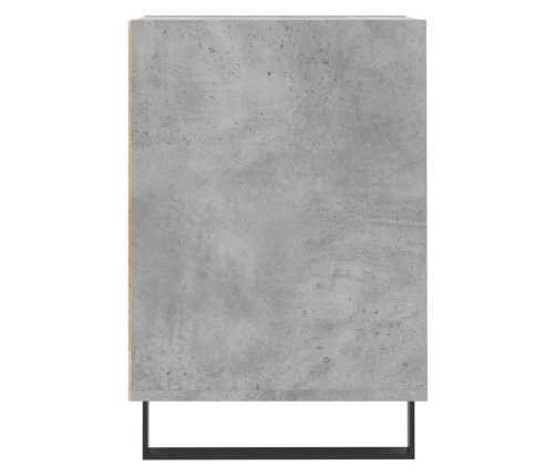 Mueble para TV madera contrachapada gris hormigón 100x35x55 cm