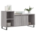 Mueble de TV madera contrachapada gris Sonoma 100x35x55 cm