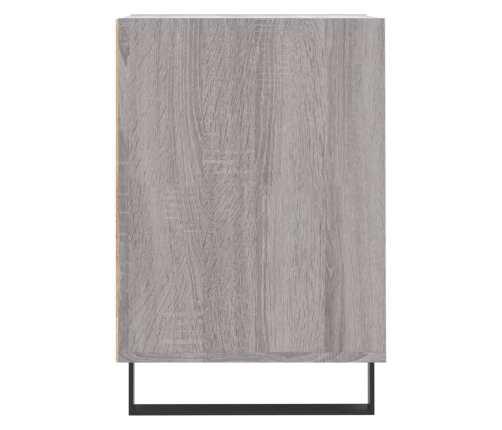 Mueble de TV madera contrachapada gris Sonoma 100x35x55 cm