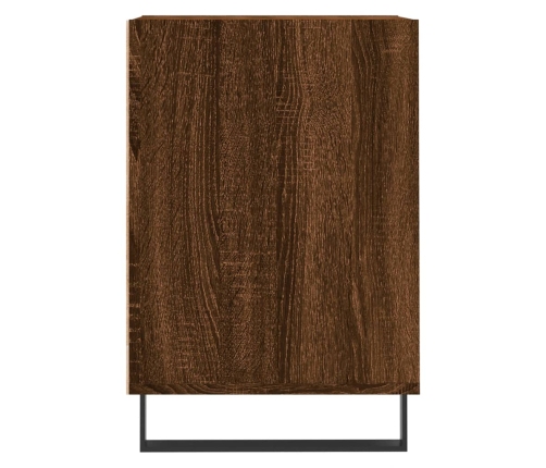 Mueble para TV madera contrachapada marrón roble 100x35x55 cm